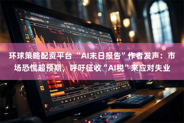 环球策略配资平台 “AI末日报告”作者发声：市场恐慌超预期，呼吁征收“AI税”来应对失业